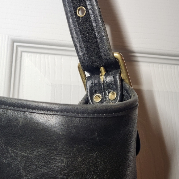 Coach duffle sac vintage made in late 80’s husband smokes - Picture 6 of 15